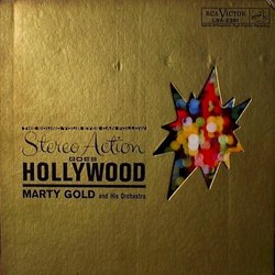 Stereo Action Goes Hollywood Soundtrack (Various Artists, Marty Gold) - CD cover