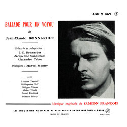 Ballade pour un Voyou Soundtrack (Samson Franois) - CD Achterzijde