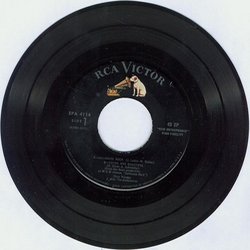 Jailhouse Rock サウンドトラック (Jeff Alexander, Elvis Presley) - CDインレイ