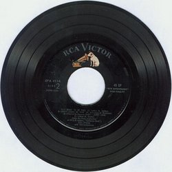 Jailhouse Rock サウンドトラック (Jeff Alexander, Elvis Presley) - CDインレイ