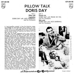 Pillow Talk Colonna sonora (Doris Day, Frank De Vol) - Copertina posteriore CD