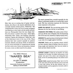 The Naked Sea Soundtrack (Laurindo Almeida, George Fields) - CD Back cover