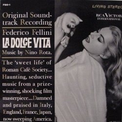 La Dolce Vita サウンドトラック (Nino Rota) - CDカバー