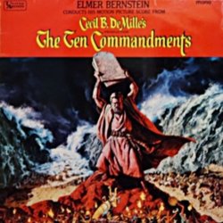 The Ten Commandments 声带 (Elmer Bernstein) - CD封面