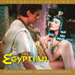 The Egyptian サウンドトラック (Bernard Herrmann, Alfred Newman) - CDカバー