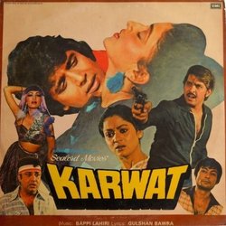 Karwat Soundtrack (Various Artists, Gulshan Bawra, Bappi Lahiri) - CD-Cover