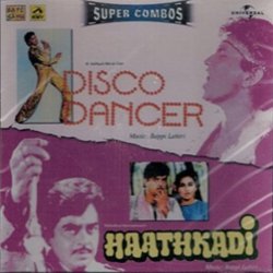 Disco Dancer / Haathkadi Soundtrack (Anjaan , Various Artists, Farooq Kaiser, Bappi Lahiri, Majrooh Sultanpuri) - CD cover