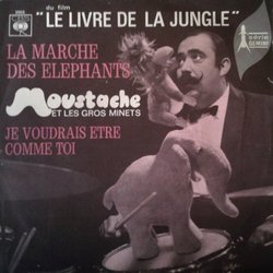 Le Livre de la Jungle サウンドトラック (Moustache , Various Artists, George Bruns) - CDカバー