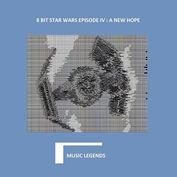 8 Bit Star Wars Episode IV: A New Hope Ścieżka dźwiękowa (Music Legends) - Okładka CD