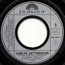 Le Solitaire サウンドトラック (Danny Shogger, Carlos Sottomayor) - CDインレイ