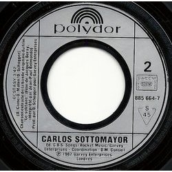 Le Solitaire サウンドトラック (Danny Shogger, Carlos Sottomayor) - CDインレイ