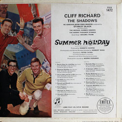 Summer Holiday Trilha sonora (Stanley Black, Cliff Richard) - CD capa traseira