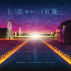Back to the Future Trilha sonora (Alan Silvestri) - capa de CD
