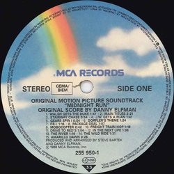 Midnight Run Bande Originale (Danny Elfman) - cd-inlay