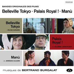 Belleville Tokyo / Palais Royal / Manu Soundtrack (Bertrand Burgalat) - CD cover