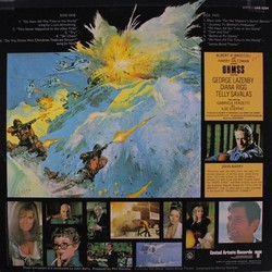 On Her Majesty's Secret Service Trilha sonora (John Barry) - CD capa traseira