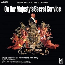 On Her Majesty's Secret Service 声带 (John Barry) - CD封面
