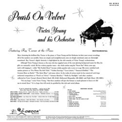 Pearls On Velvet Ścieżka dźwiękowa (Various Artists, Victor Young) - Tylna strona okladki plyty CD