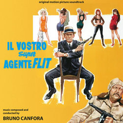 Il Vostro super agente Flit サウンドトラック (Bruno Canfora) - CDカバー