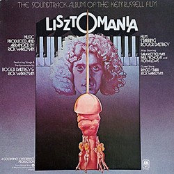 Lisztomania Colonna sonora (Various Artists, Rick Wakeman) - Copertina del CD