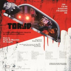 I Corpi Presentano Tracce Di Violenza Carnale 声带 (Guido De Angelis, Maurizio De Angelis) - CD后盖