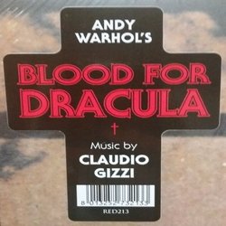 Andy Warhol's Blood For Dracula サウンドトラック (Claudio Gizzi) - CDインレイ