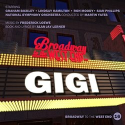 Gigi Trilha sonora (Alan Jay Lerner, Frederick Loewe) - capa de CD