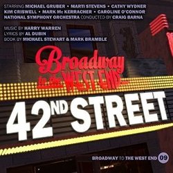 42nd Street Trilha sonora (Al Dubin, Harry Warren) - capa de CD