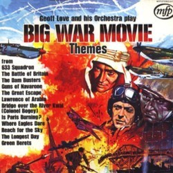 Big War Movie Themes Soundtrack (Various Artists, Geoff Love) - CD cover