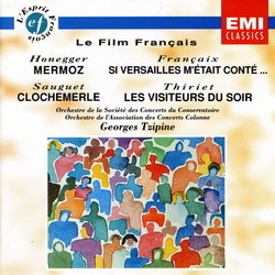 Le Film Franais サウンドトラック (Jean Franais, Arthur Honegger, Henri Sauguet, Maurice Thiriet) - CDカバー
