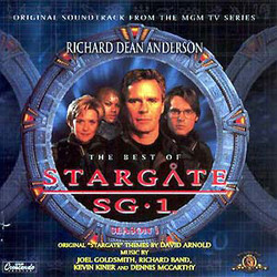 Stargate SG-1 Season 1 Trilha sonora (Joel Goldsmith) - capa de CD