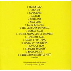 Walker Bande Originale (Joe Strummer) - cd-inlay
