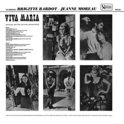 Viva Maria! Soundtrack (Georges Delerue) - CD Trasero
