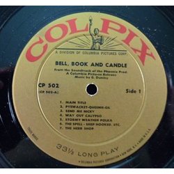 Bell, Book and Candle Ścieżka dźwiękowa (George Duning) - wkład CD