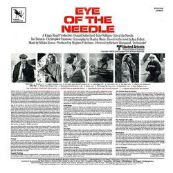 Eye of the Needle サウンドトラック (Mikls Rzsa) - CD裏表紙
