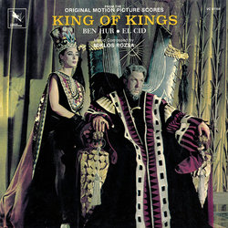 King Of Kings / Ben-Hur / El Cid Soundtrack (Miklós Rózsa) - CD cover