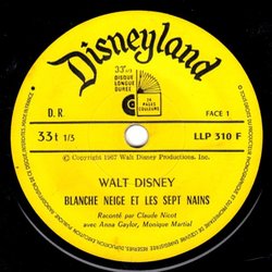 Walt Disney Prsente Blanche Neige Et Les Sept Nains サウンドトラック (Various Artists, Frank Churchill) - CDインレイ