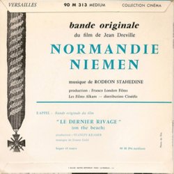Normandie - Nimen Soundtrack (Jos Padilla, Rodion Shchedrin) - CD Back cover