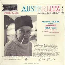 Austerlitz Ścieżka dźwiękowa (Jean Ledrut) - Tylna strona okladki plyty CD