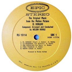 El Dorado Bande Originale (Nelson Riddle) - cd-inlay