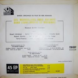 Ces Merveilleux Fous Volants Dans Leurs Drles De Machines Soundtrack (Ron Goodwin) - CD Back cover