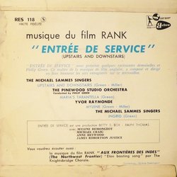Entre de Service Soundtrack (Philip Green) - CD Back cover
