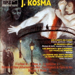 Les Ponts de Paris Ścieżka dźwiękowa (Joseph Kosma) - Okładka CD