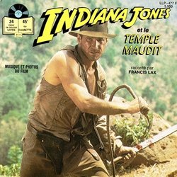 Indiana Jones et Le Temple Maudit Soundtrack (John Williams) - CD cover