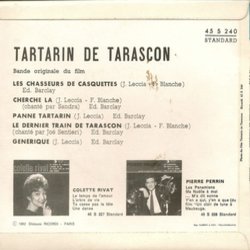 Tartarin de Tarascon 声带 (Jean Leccia) - CD后盖