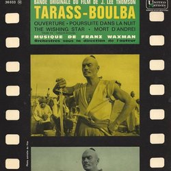 Tarass-Boulba サウンドトラック (Franz Waxman) - CDカバー