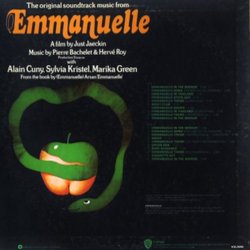 Emmanuelle サウンドトラック (Pierre Bachelet) - CD裏表紙