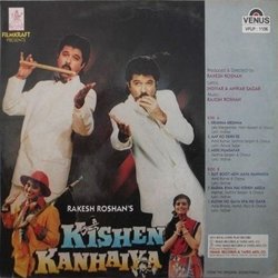 Kishen Kanhaiya Soundtrack (Indeevar , Various Artists, Rajesh Roshan, Anwar Sagar) - CD Achterzijde