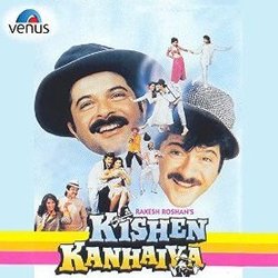 Kishen Kanhaiya 声带 (Indeevar , Various Artists, Rajesh Roshan, Anwar Sagar) - CD封面