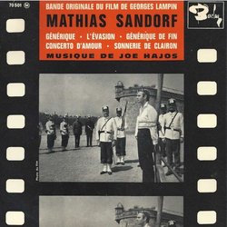Mathias Sandorf Trilha sonora (Joe Hajos) - capa de CD